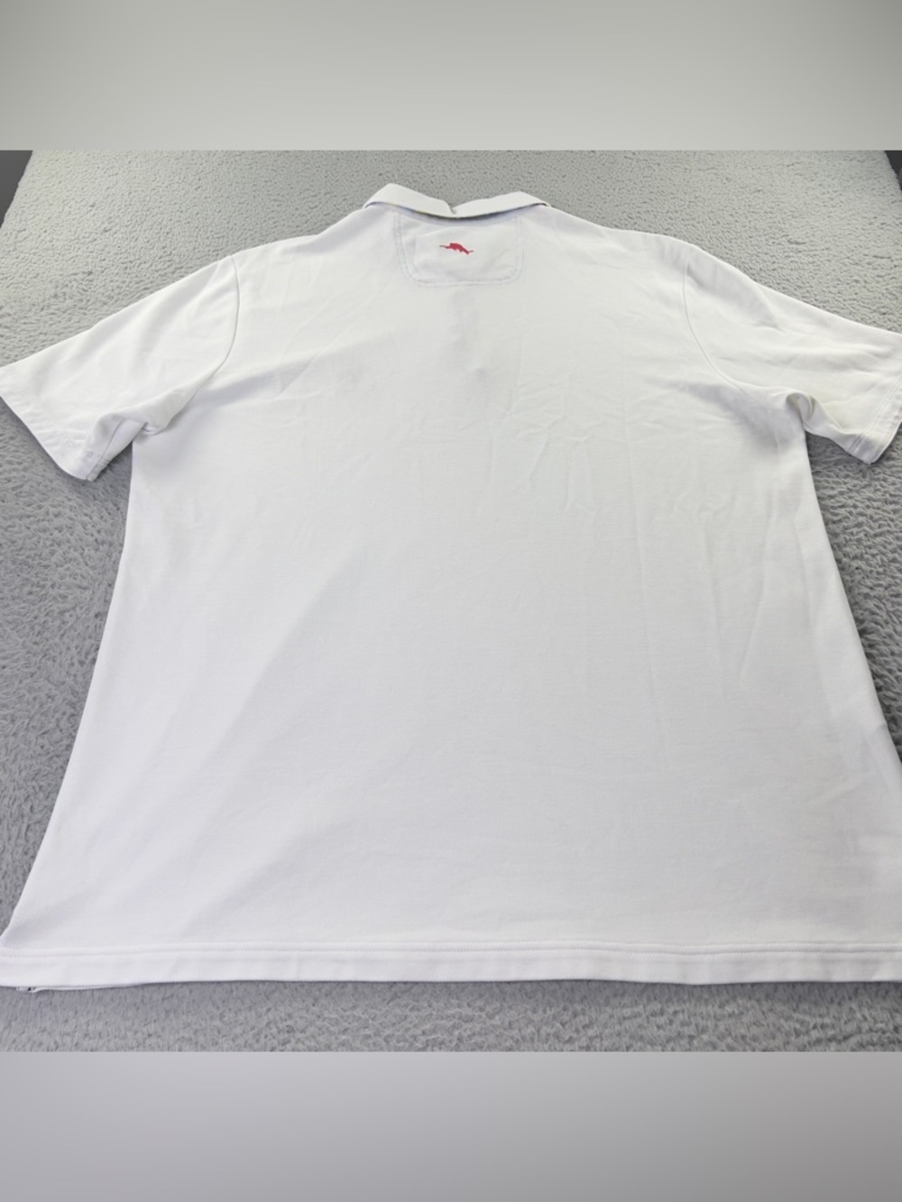 Tommy Bahama Disney Polo Shirt XLT White Mickey Mouse Embroidered Contrast Trim - Picture 3 of 13